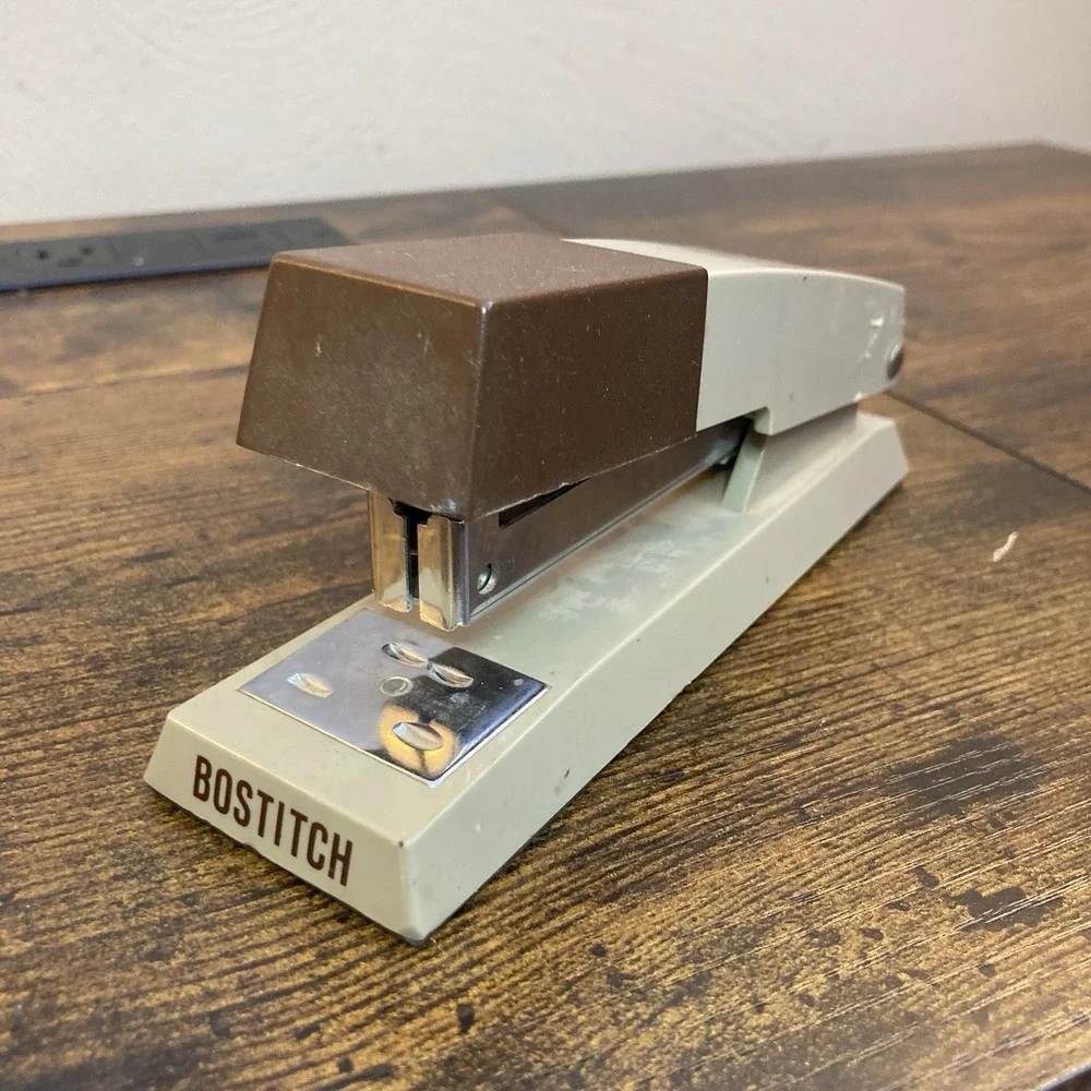 Bostitch Stapler 1950s-1960s Old School Non-Latching Top Loader 6